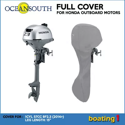 $34.37 • Buy Outboard Motor Full Cover For Honda 1CYL 57cc BF2.3 (2014>) - 15  